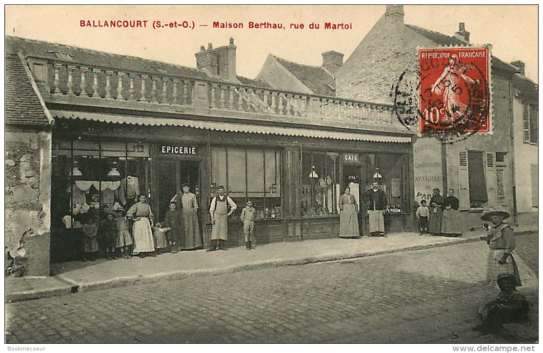 91  BALLANCOURT Maison BERTHAU  Rue Du Martoi  Animée - Ballancourt Sur Essonne