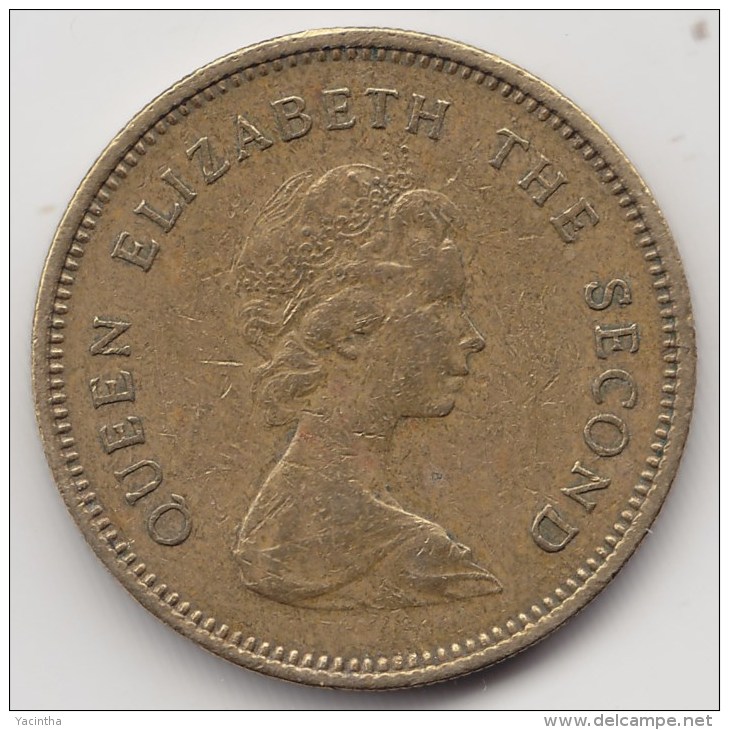 @Y@    Hong Kong   50  Cents  1980    (3735) - Hongkong