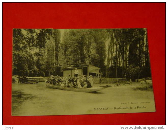 HAUTE SAVOIE-MESSERY-RESTAURANT DE LA POINTE ED L.TERHELL  DOUVAINE-ANIMEE - Messery