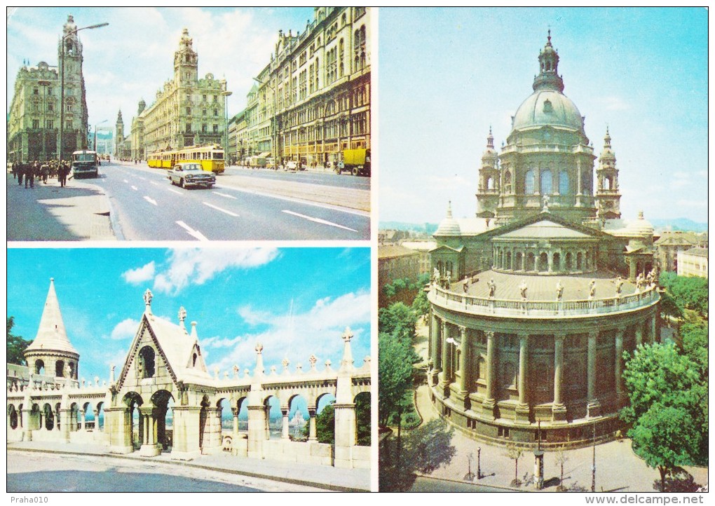 L0905 - Hungary (1973) Eger: The Compass Send An The Postal Code (postcard: Budapest) Tariff: 60 F (stamp: Buss) - Zipcode