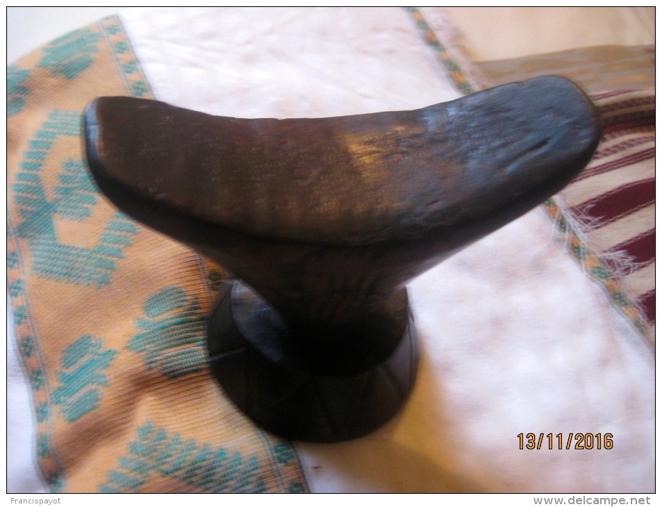 Ethiopia: Headrest /appui-tête Oromo - Art Africain