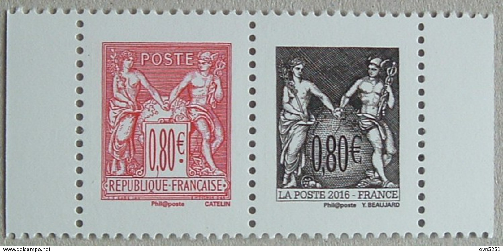 140 Ans Du Type Sage Provenant Du Carnet - Unused Stamps