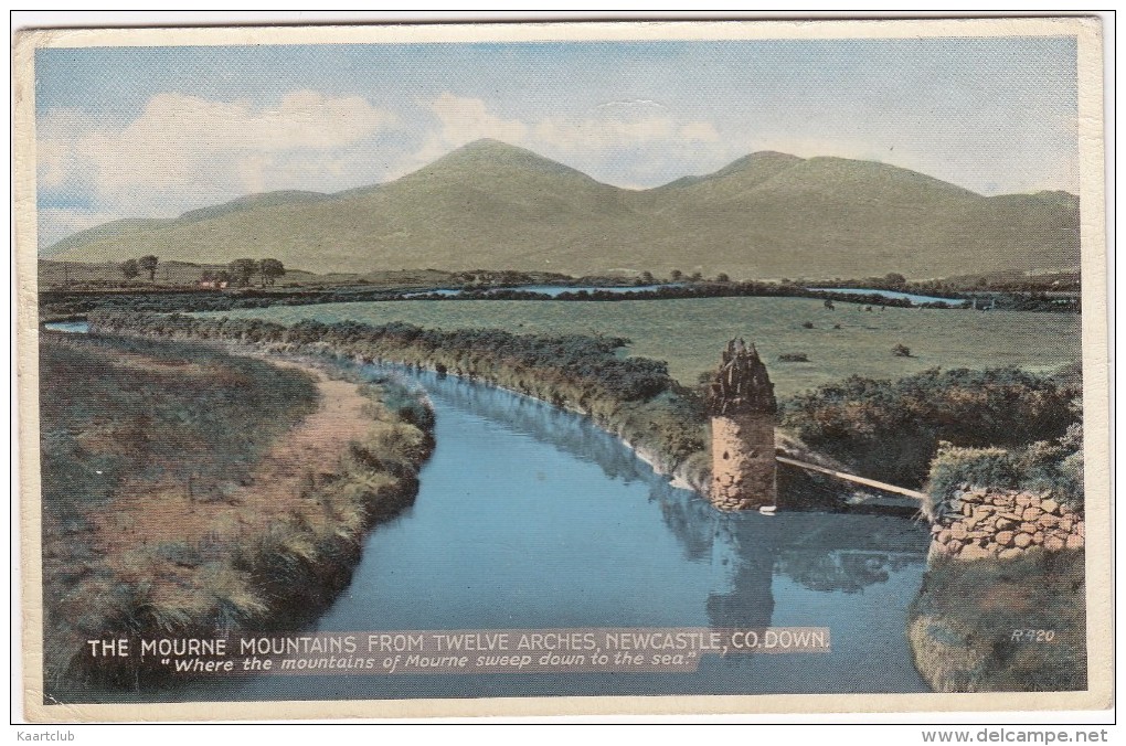 Newcastle: The Mourne Mountains From Twelve Arches - Co. Down - (Northern Ireland) - Down