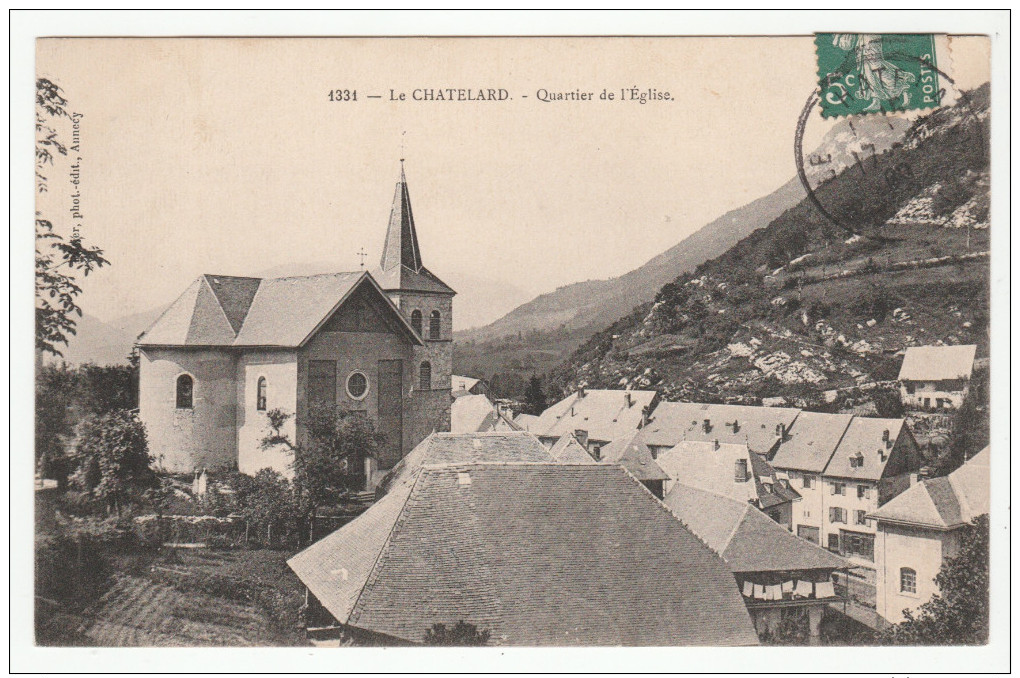 Le CHATELARD - Quartier De L'Église - Le Chatelard