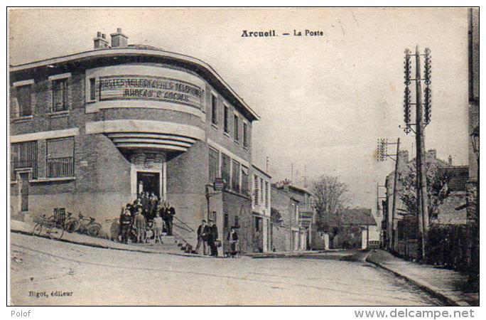 ARCUEUIL - La Poste  - Bicyclettes  (92631) - Arcueil