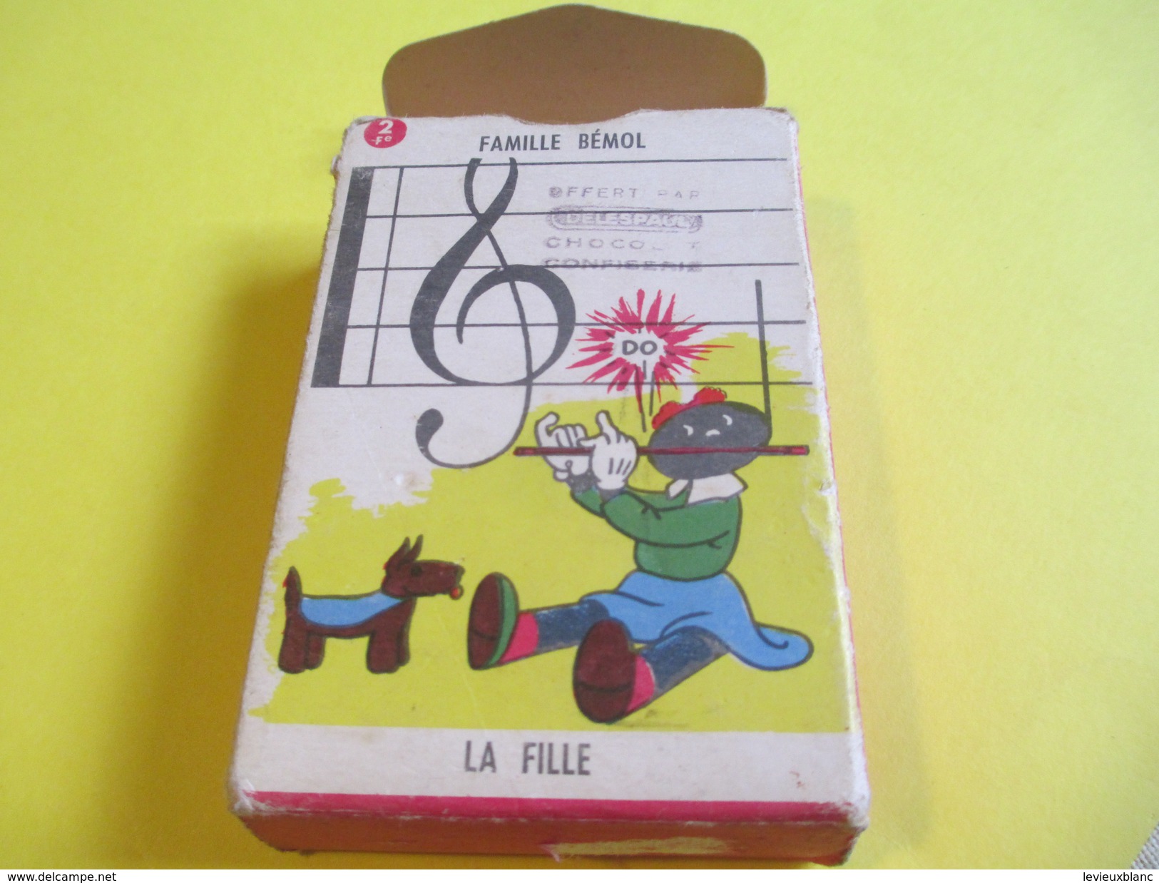 Jeux des 7 Familles /Offert par Delespaul /Bémol-Lebois-Arcenciel-Lefer-Bonneterre-Letisserand-Jelis-/Vers 1950   CAJ3