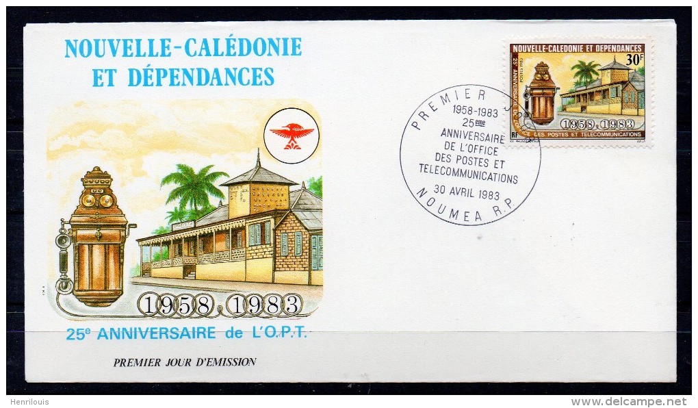 NOUVELLE CALEDONIE  Timbres De 1983  ( Ref 4195 ) Sur FDC X 3 - Gebraucht