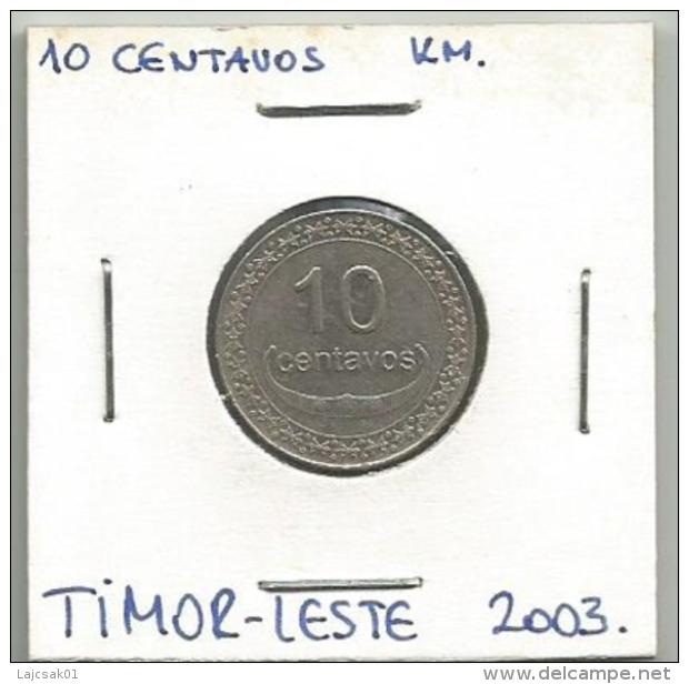 D10 Timor Leste East Timor 10 Centavos 2003. - Timor