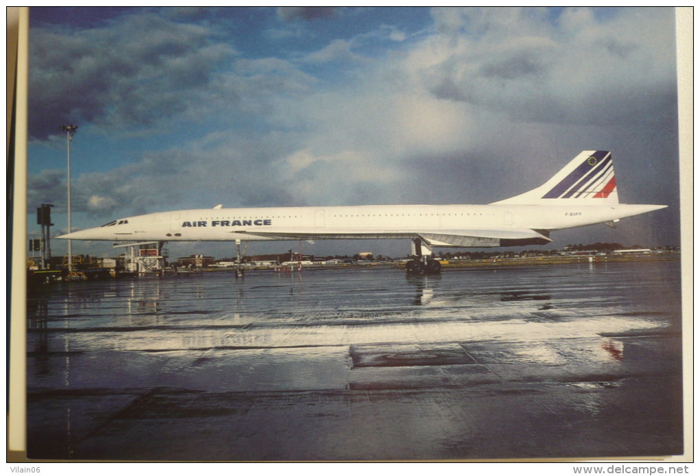 CONCORDE   AIR FRANCE   F BVFF - 1946-....: Moderne