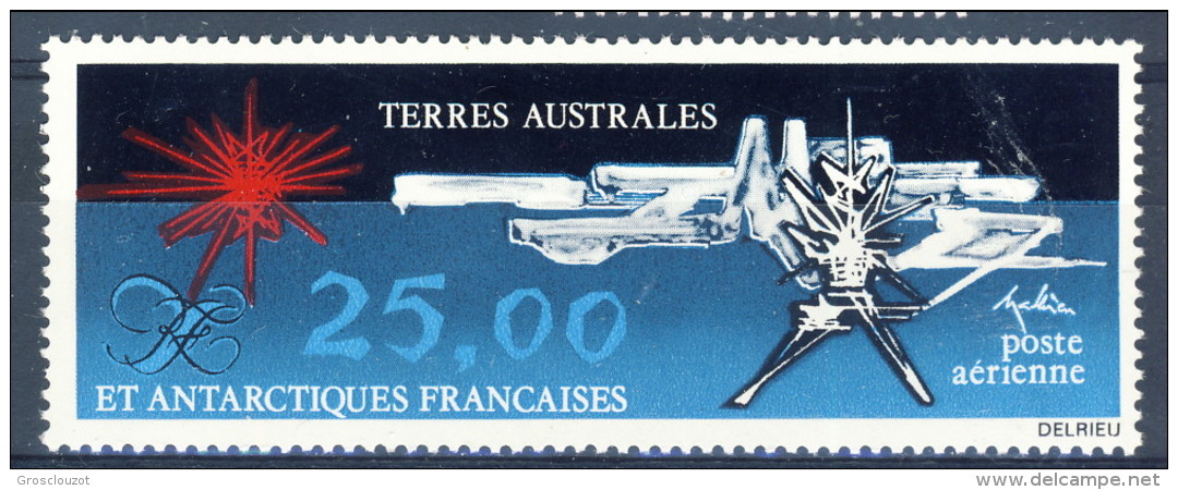 TAAF Posta Aerea 1982 N. 78 F. 25 MNH Catalogo € 13 - Posta Aerea