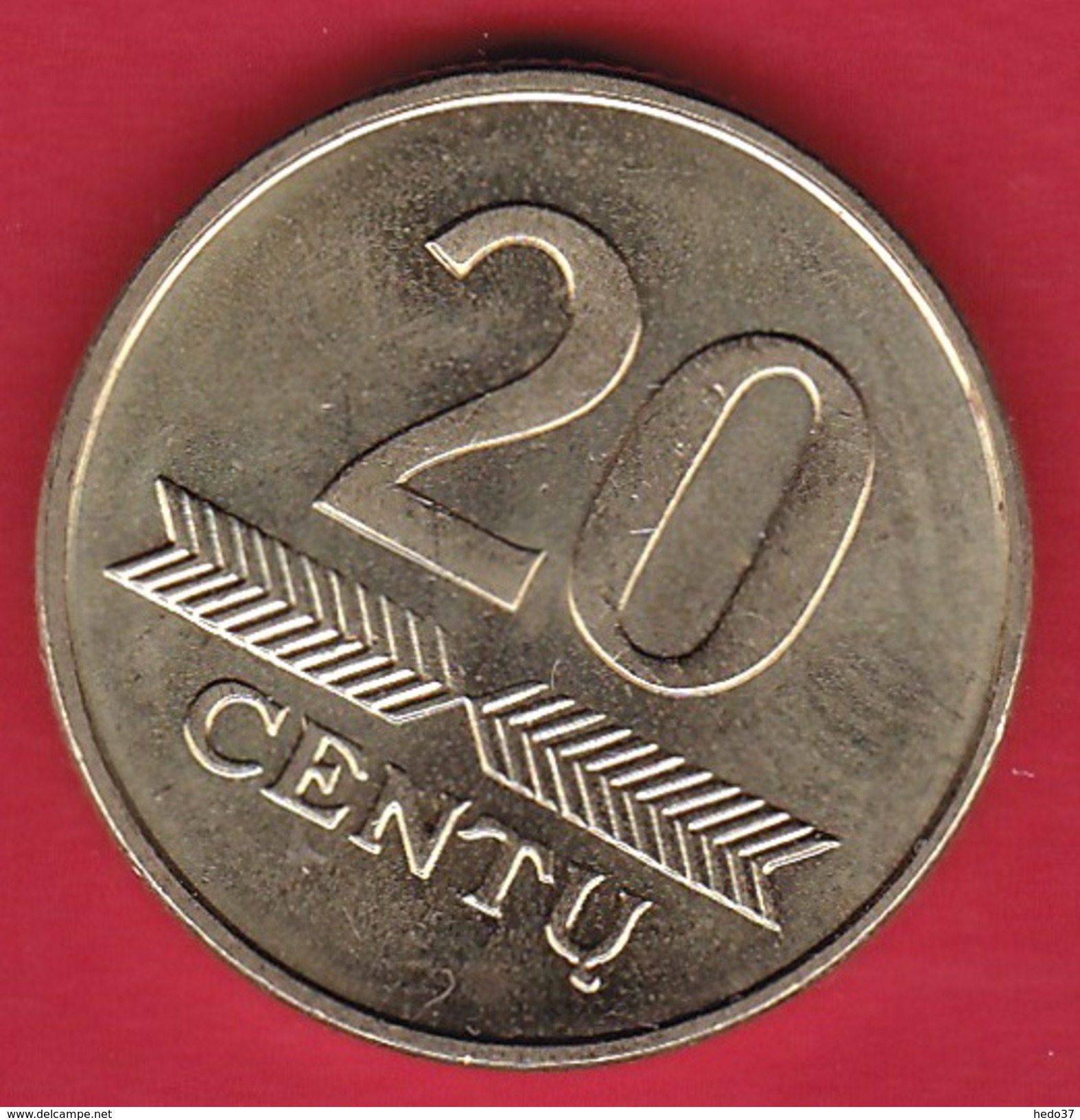 Lituanie - 20 Centu 2008 - Lithuania