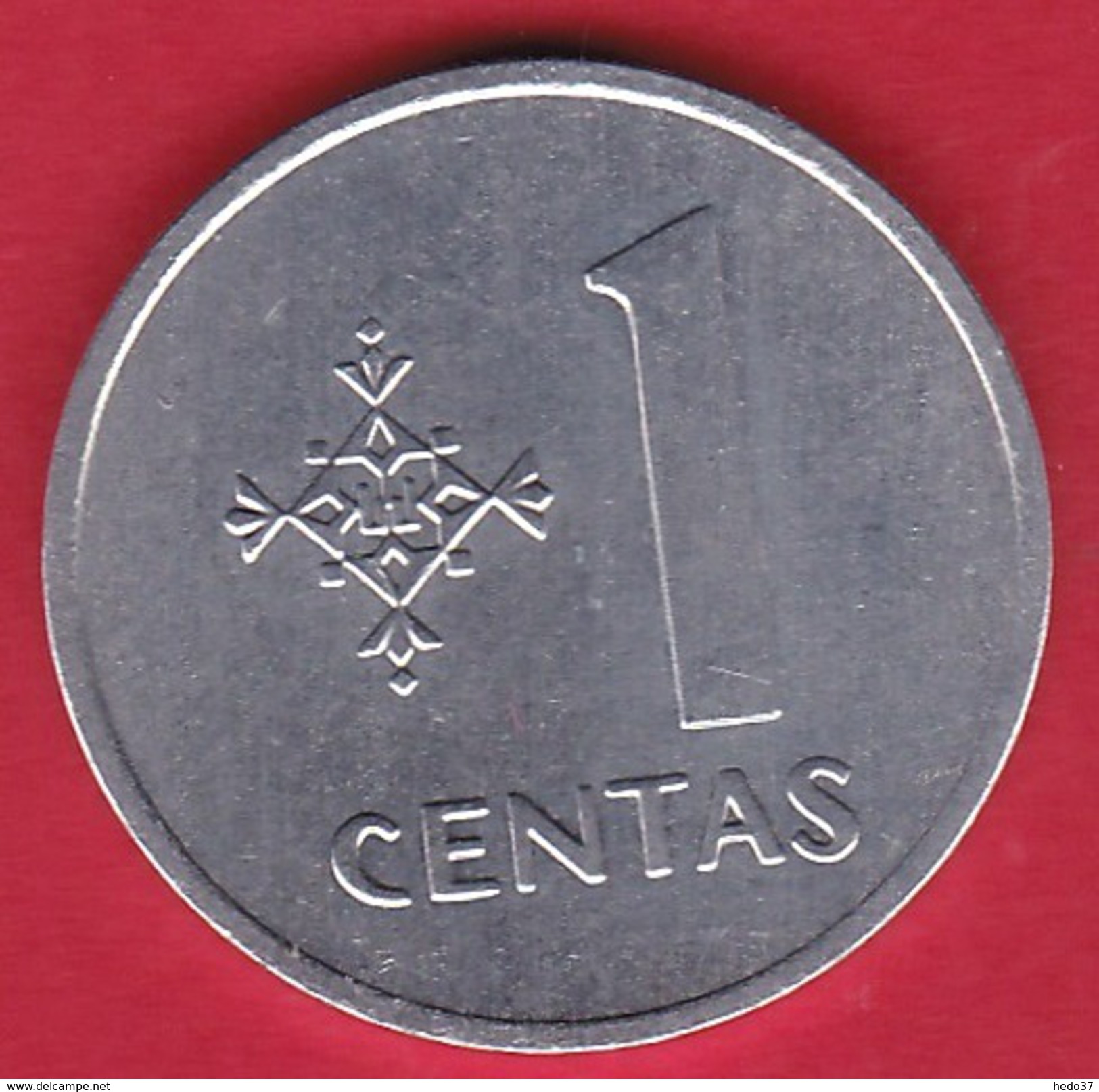 Lituanie - 1 Centas 1991 - Lituania