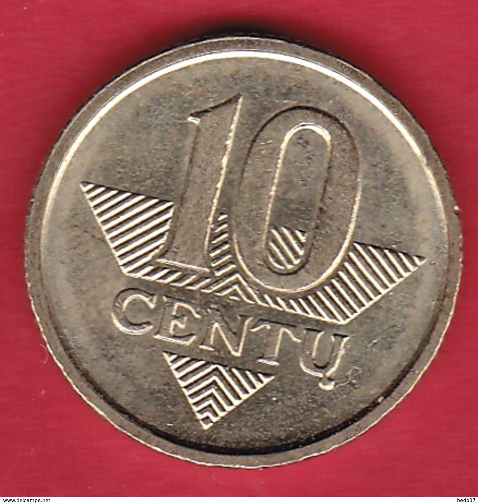 Lituanie - 10 Centu 2008 - Lithuania