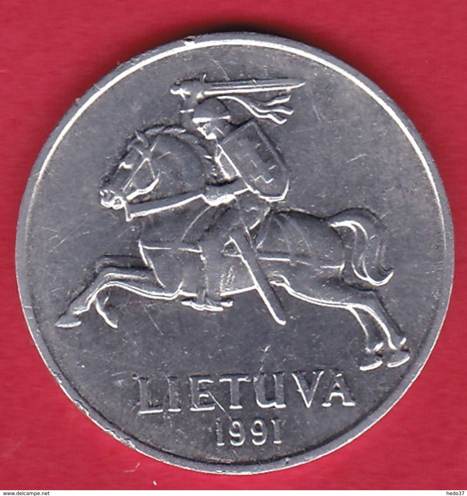 Lituanie - 2 Centai 1991 - Lithuania