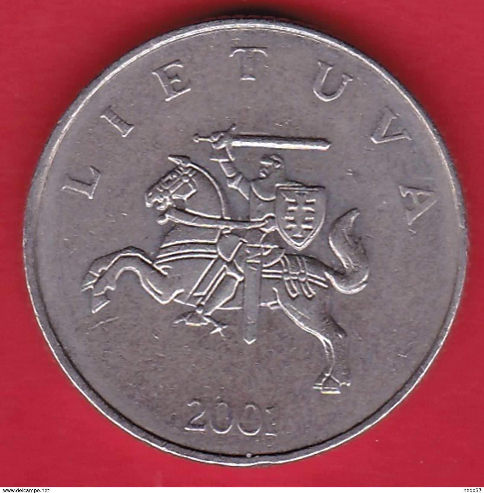 Lituanie - 1 Litas 2001 - Lituanie