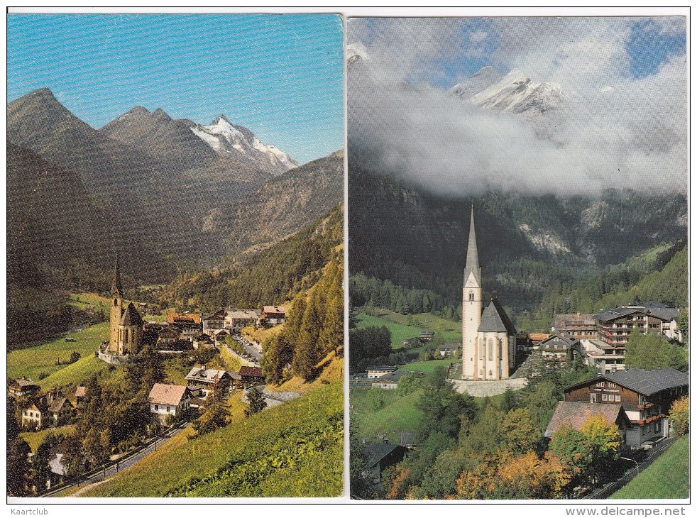 6 ANSICHSTKARTEN: GROßGLOCKNER - HEILIGENBLUT - (Kärnten, Österreich/Austria) - Sehe 4 Scans - Heiligenblut