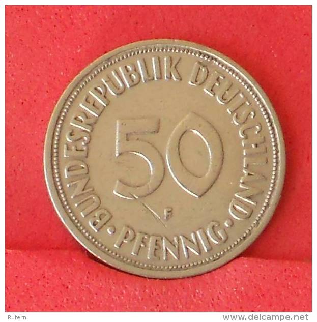GERMANY FEDERAL REPUBLIC 50 PFENNIG 1950 F -    KM# 109,1 - (Nº16793) - 50 Pfennig