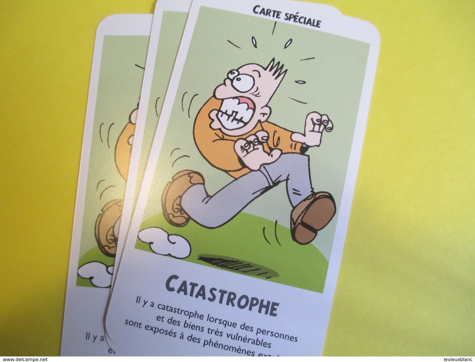 Jeux des risques naturels/"Cata.Stop"/Volcan-Foudre-Séisme-etc/Ministére de l'Ecologie et Dévelopt durable/2003     AJ13