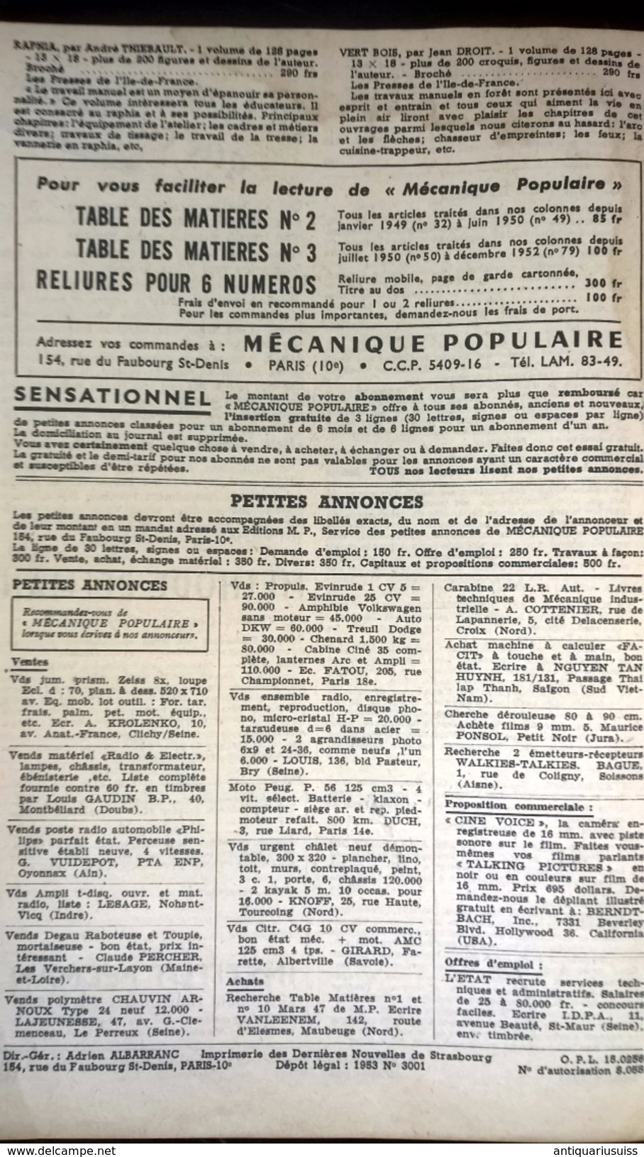 Mecanique Populaire - 1948