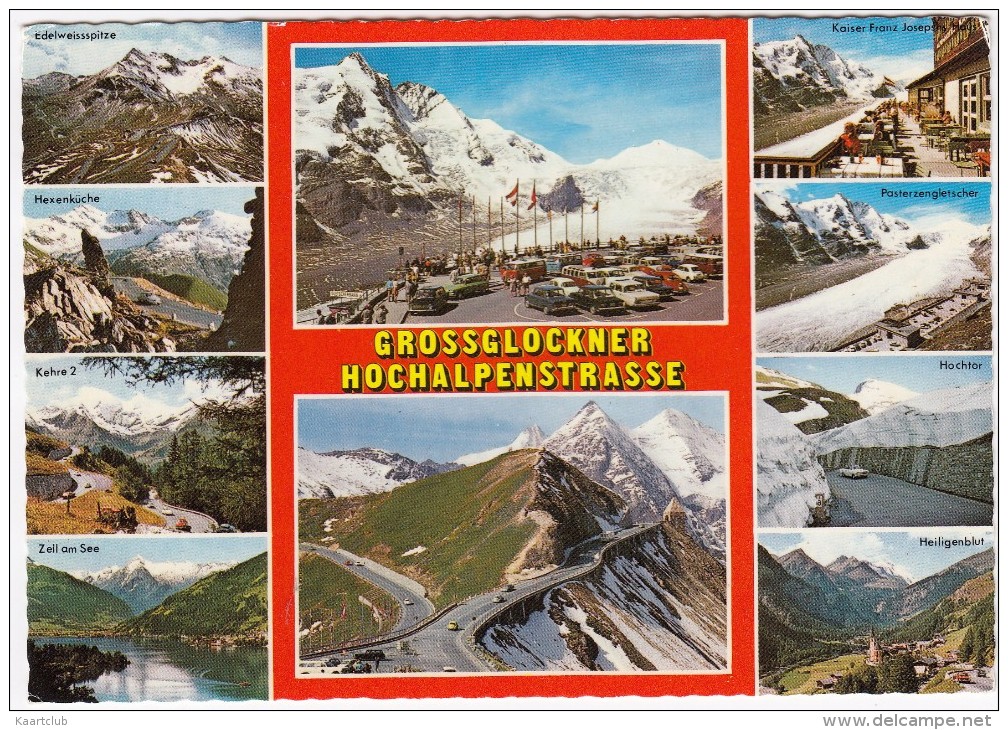 CITROËN AMI, ALFA ROMEO GIULIA, VW ´SAMBA´ BUS & T2-BUS, 1200 KÄFER/COX - GROßGLOCKNER-HOCHALPENSTRAßEN- (Österreich) - Heiligenblut