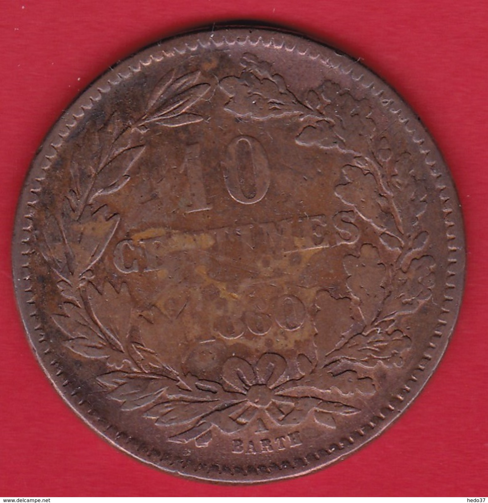 Luxembourg - 10 Centimes - 1860 - Luxembourg