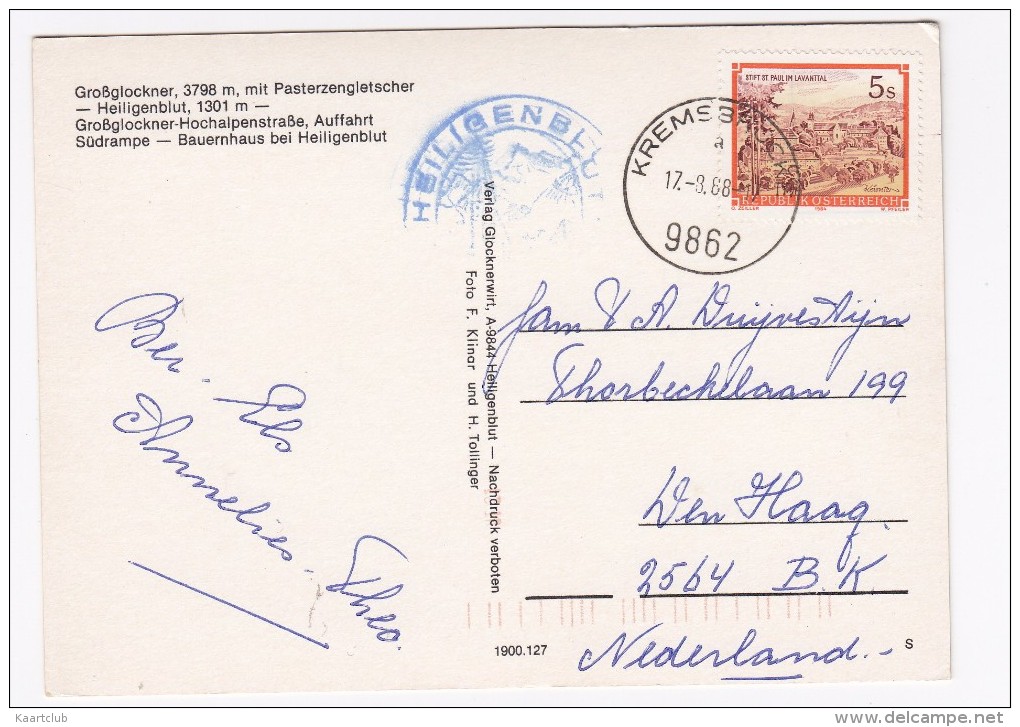 Heiligenblut:  VW 1200 KÄFER/COX - GROßGLOCKNER-HOCHALPENSTRAßEN- (Österreich) - Heiligenblut