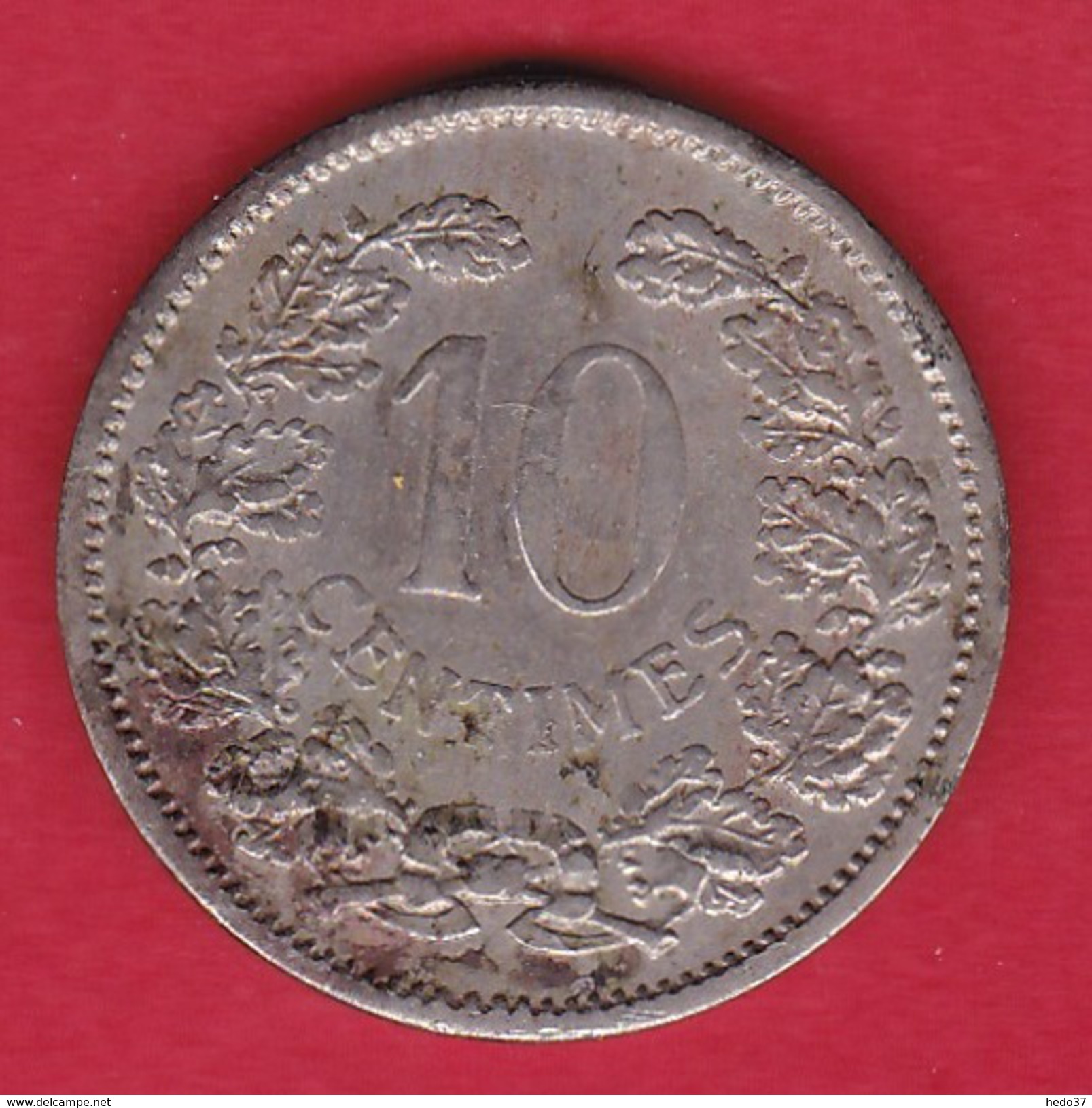 Luxembourg - 10 Centimes - 1901 - Luxembourg