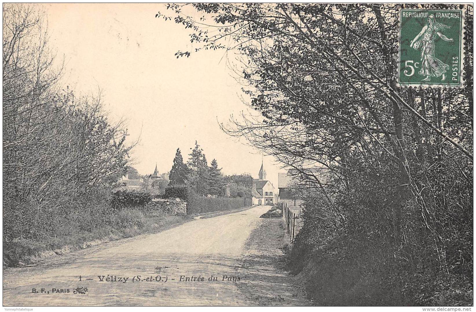 78 - LES YVELINES - Velizy - Entrée Du Pays - Velizy