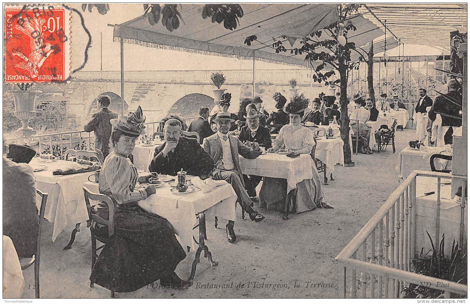 78 - LES YVELINES - Poissy - Restaurant De L' Esturgeon - La Terrasse - Poissy