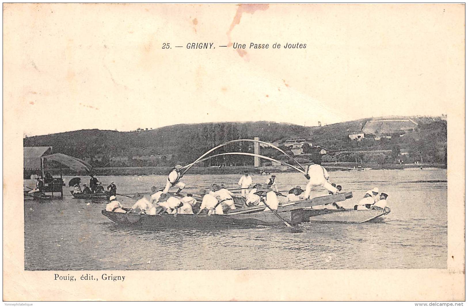 69 - Rhone - GRIGNY - Une Passe De Joutes - Grigny