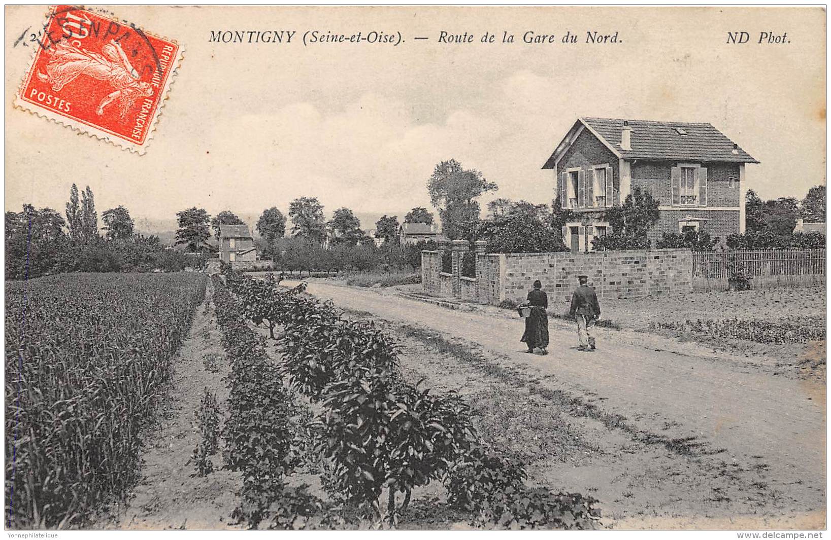 78 - LES YVELINES - Montigny - Route De La Gare Du Nord - Montigny Le Bretonneux