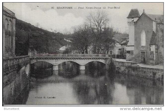 CPA Dordogne Non Circulé Brantome - Brantome