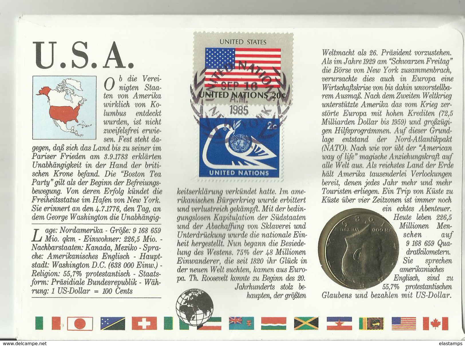 USA CV+ Halfdollar 1985 - Sonstige & Ohne Zuordnung