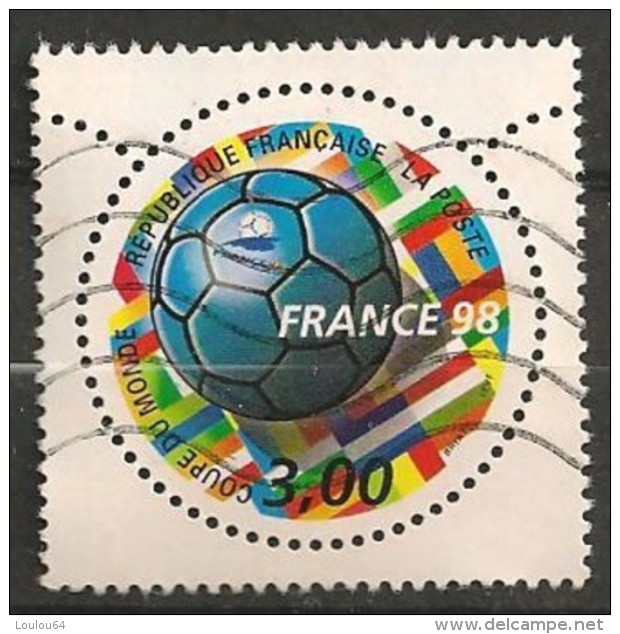 Timbres - France -  1998  - Coupe Du Monde - France 98 - N° 3139 - - Oblitérés