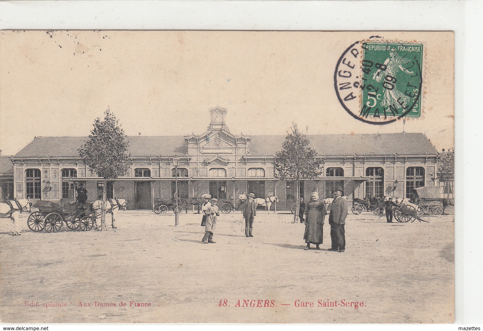 49 ANGERS  LA GARE Saint Serge Trés Bon état - Angers