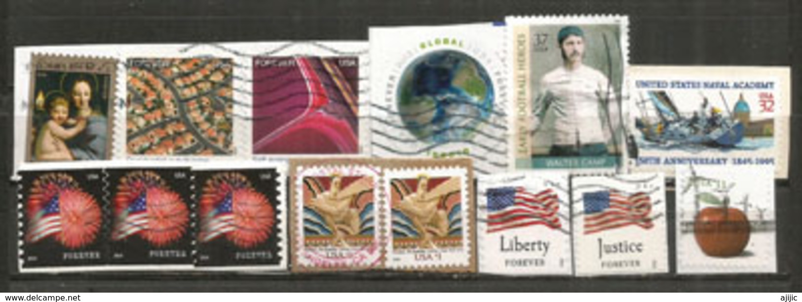 Nouveautés Récentes , Inclus Adhésifs Et Roulettes + Global Forever Stamps (oblitérés) - Gebraucht