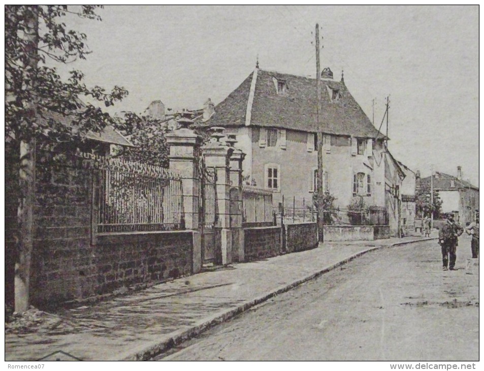 NOMEXY (Vosges) - RUE De L'EGLISE - Charrette - Animée - 2 Septembre 1930 - Nomexy