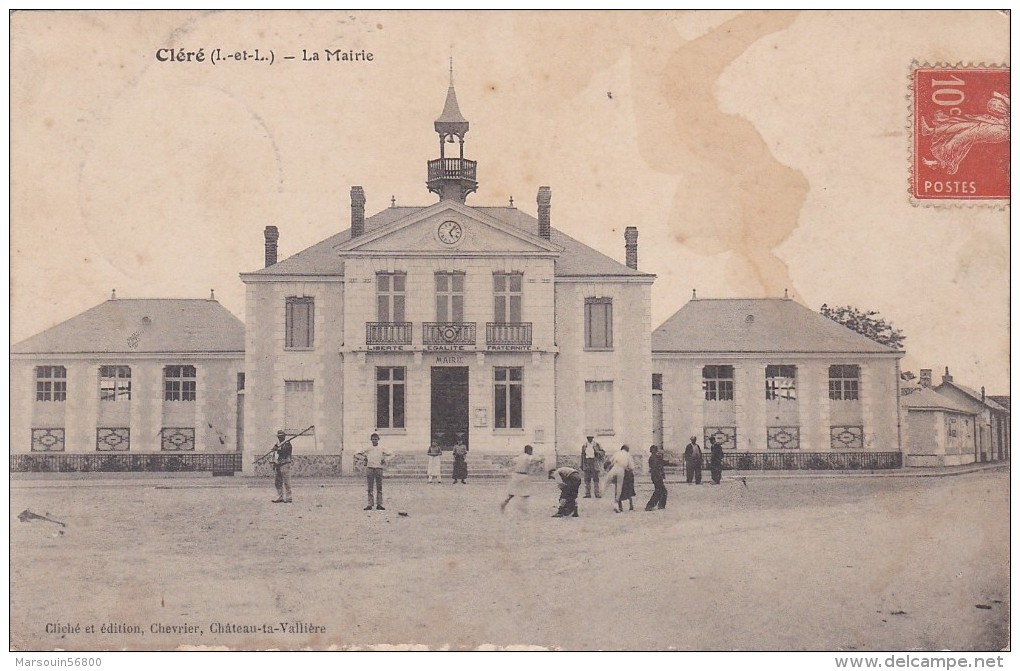 CPA - Dept 37- CLERE - LA MAIRIE - Cléré-les-Pins