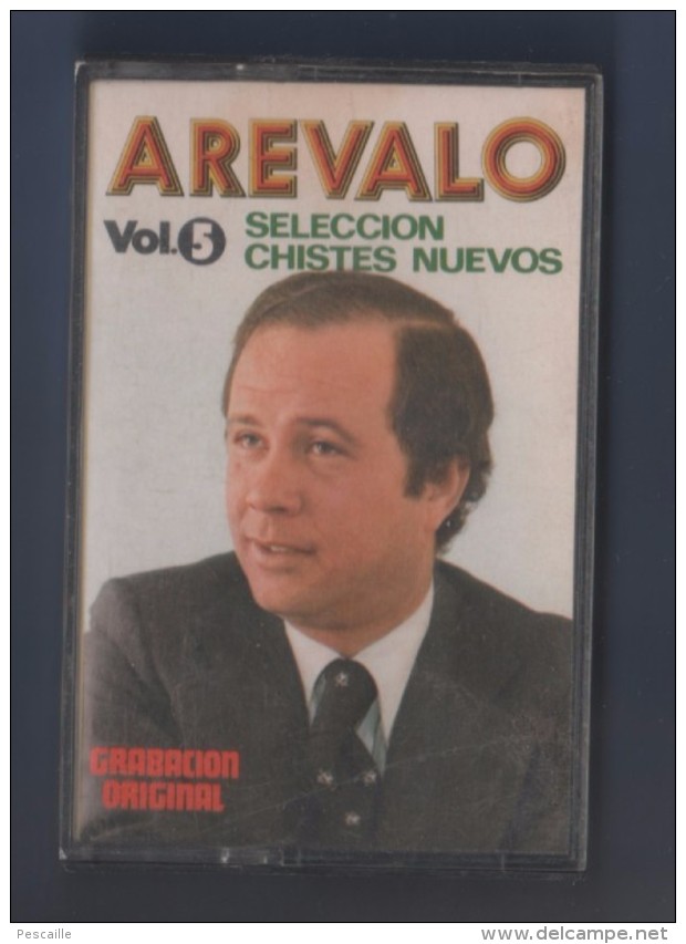 CASETE AREVALO VOL.5 - SELECCION CHISTES NUEVOS - OLYMPIA - Casetes