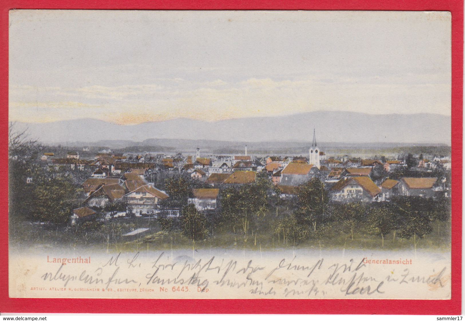 LANGENTHAL 1904 - Langenthal