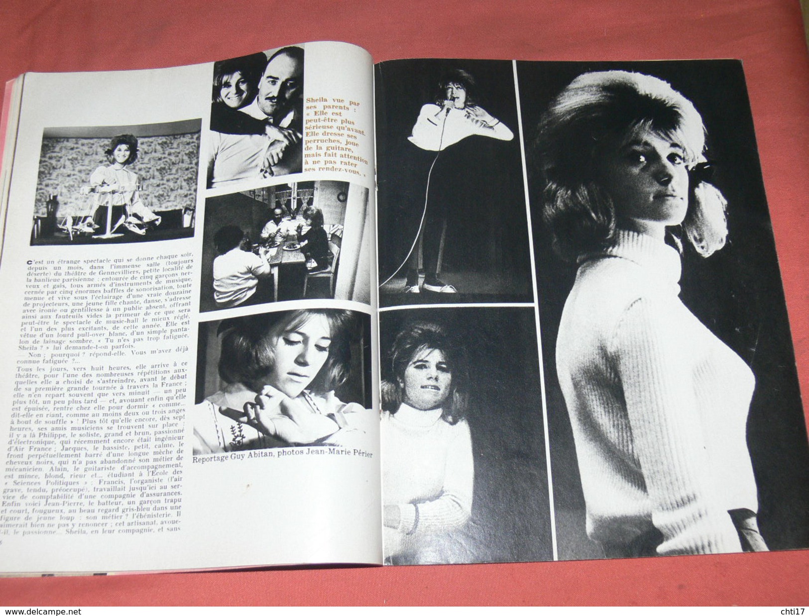 SALUT LES COPAINS NOVEMBRE 1963 N 16 /    Claude Francois - Mode Garcons 6 - Little Stevie Wonder - Frank Alamo - Sheila - Muziek