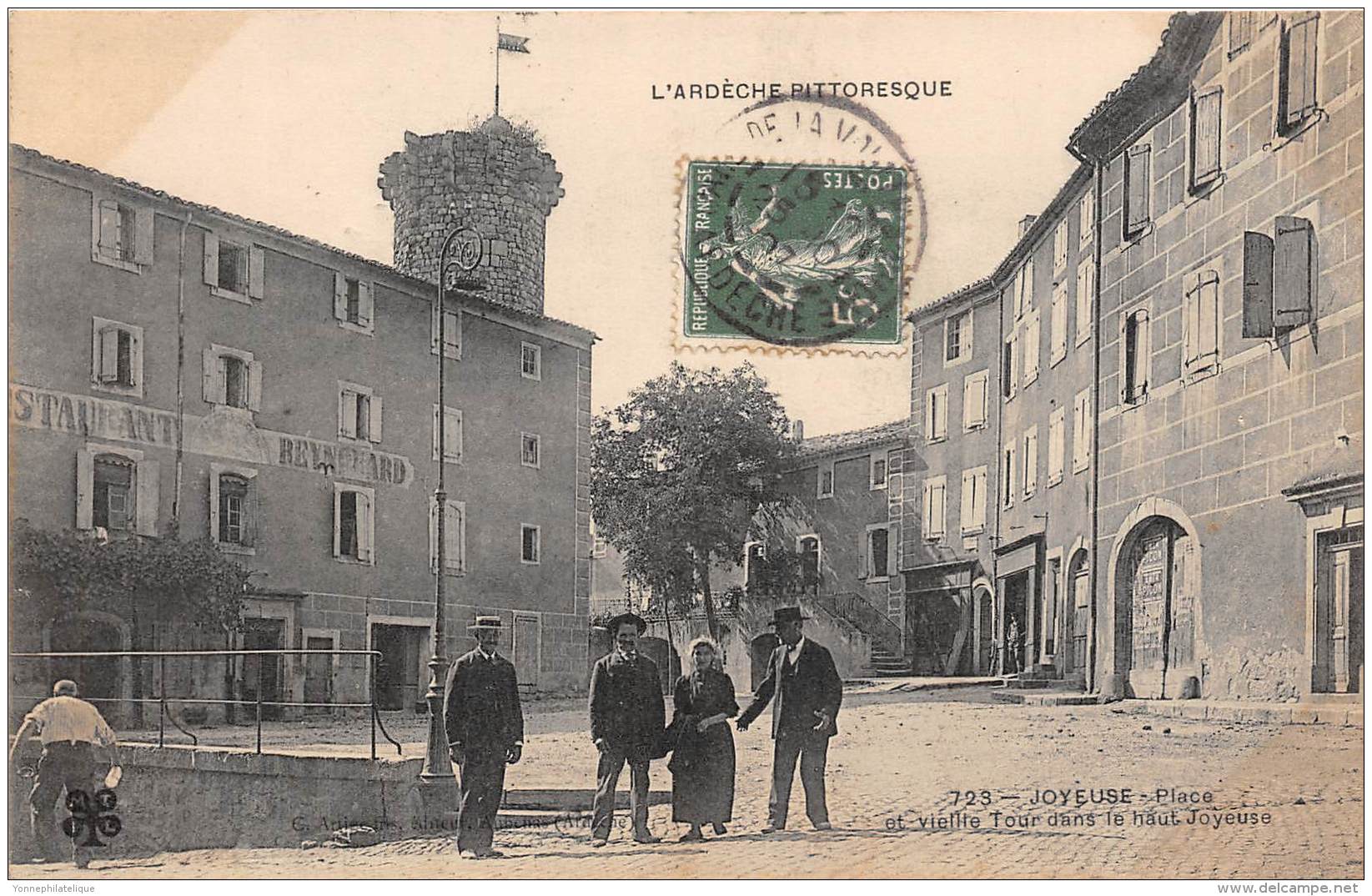 07 - ARDECHE - Joyeuse - Place - Belle Animation - Joyeuse