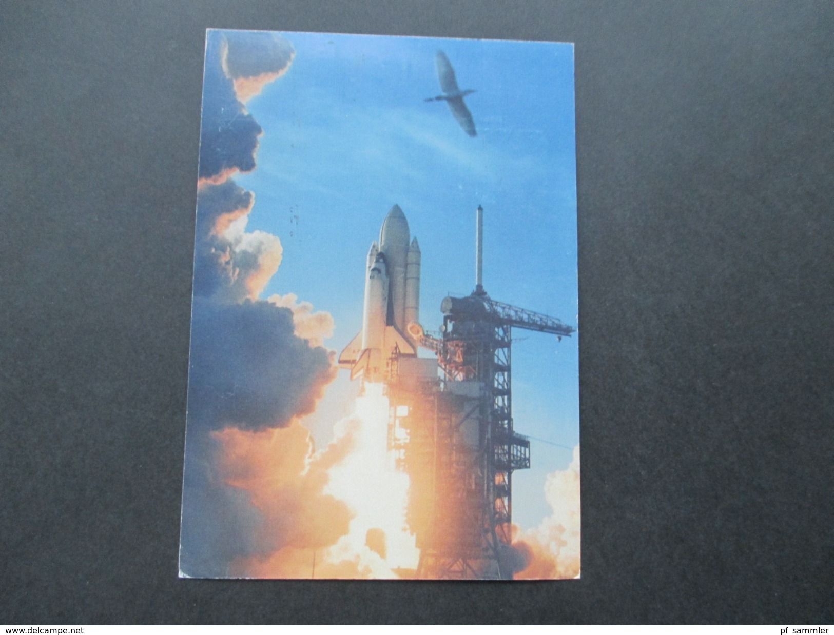 AK / Werbepostkarte Space Shuttle / Cape Canaveral. Actifed - Espacio