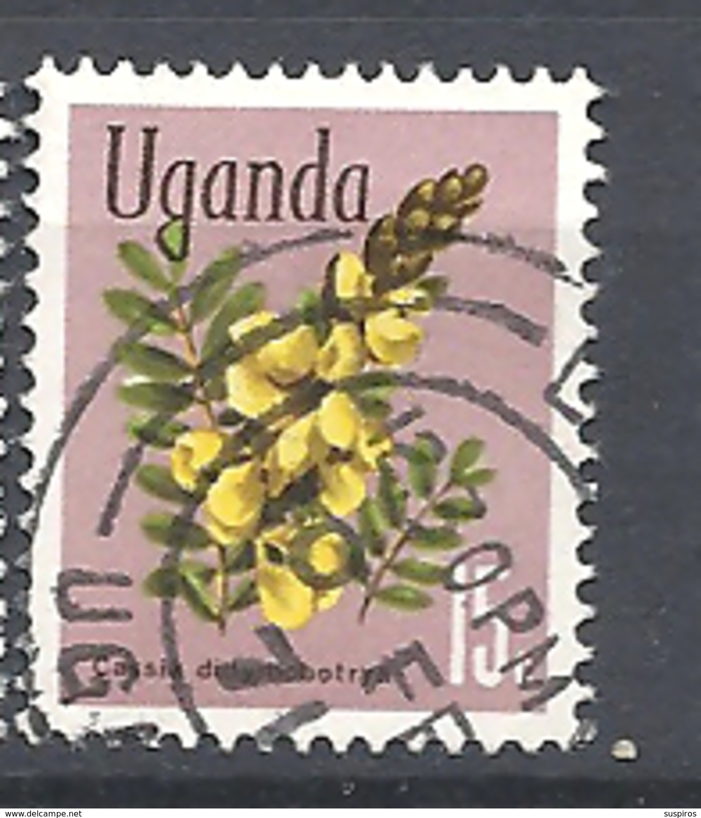 UGANDA    1969 Flowers USED - Uganda (1962-...)