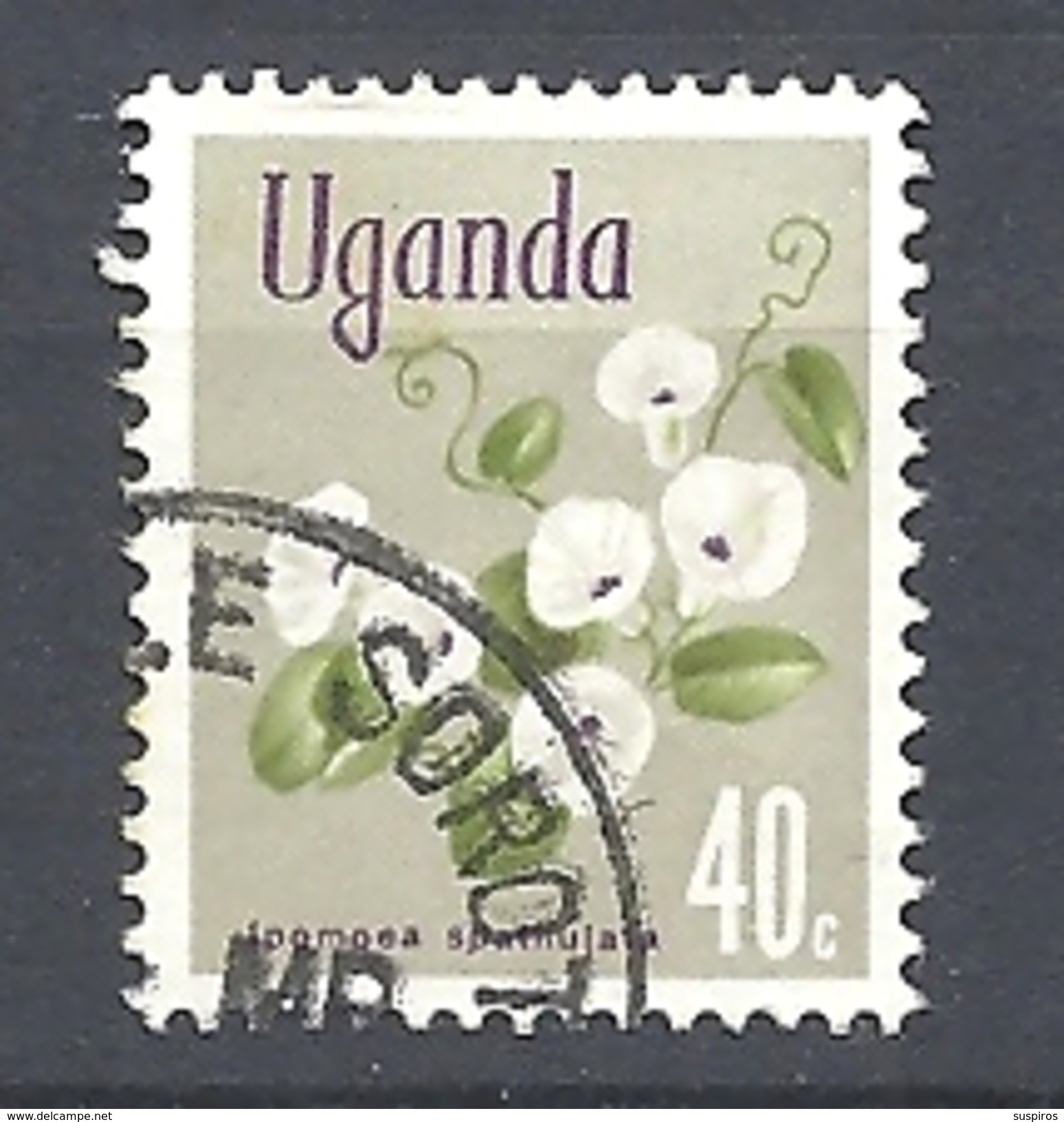 UGANDA    1969 Flowers USED - Uganda (1962-...)