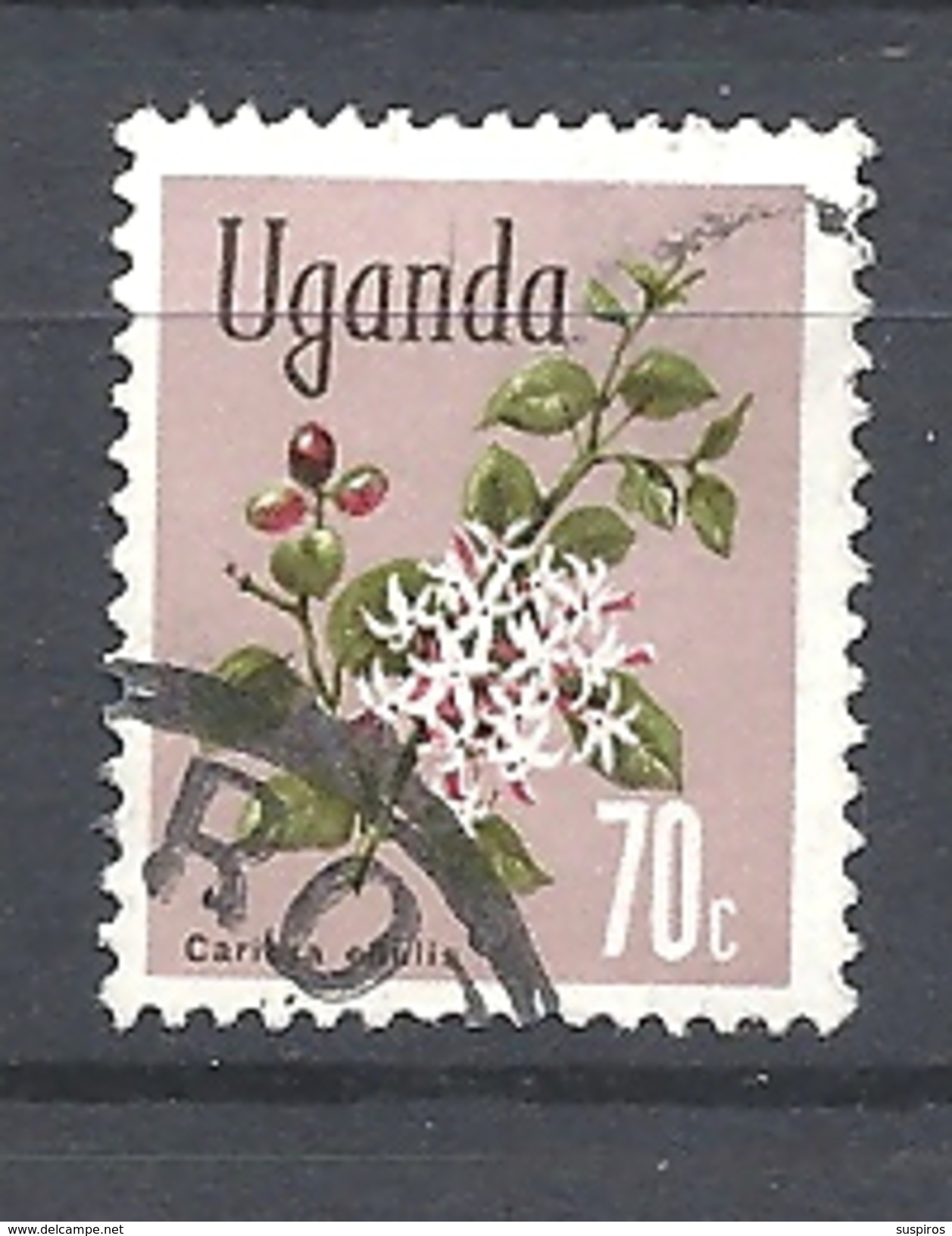 UGANDA    1969 Flowers USED - Uganda (1962-...)