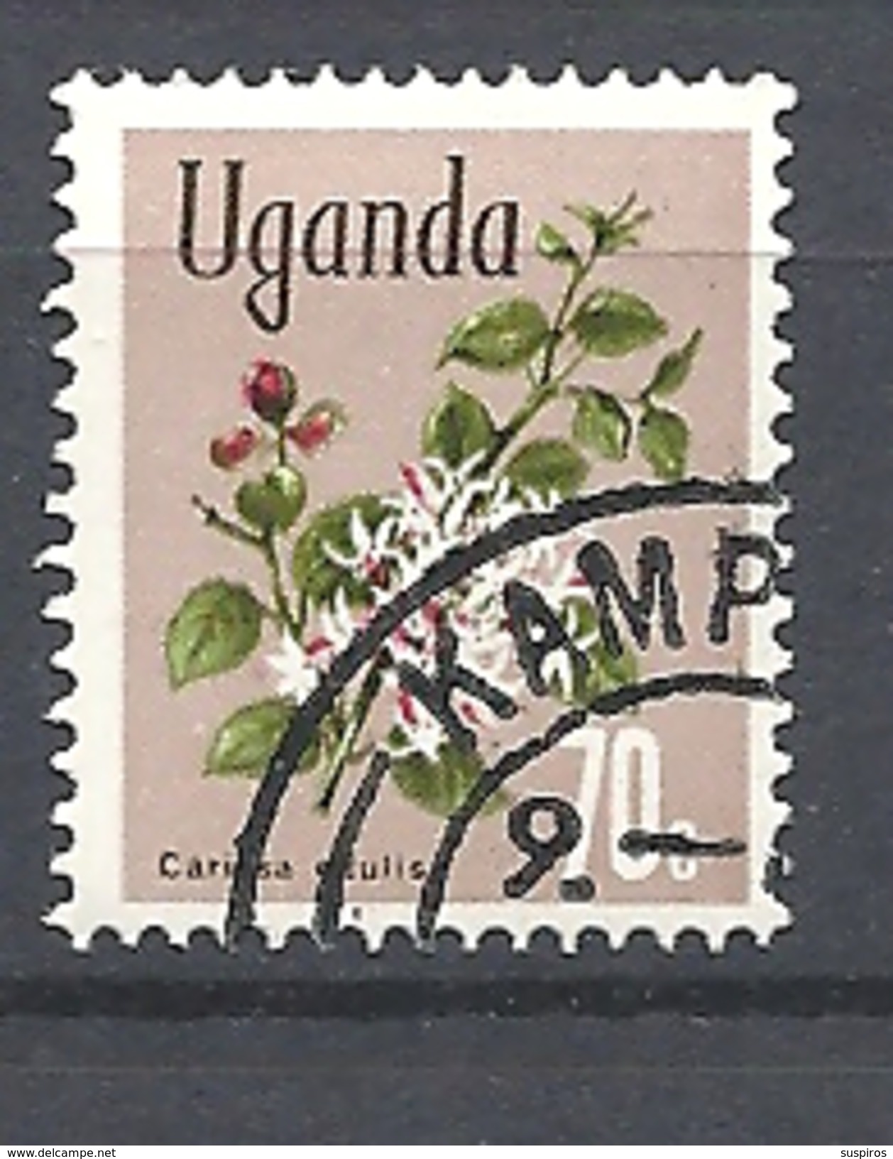 UGANDA    1969 Flowers USED - Uganda (1962-...)