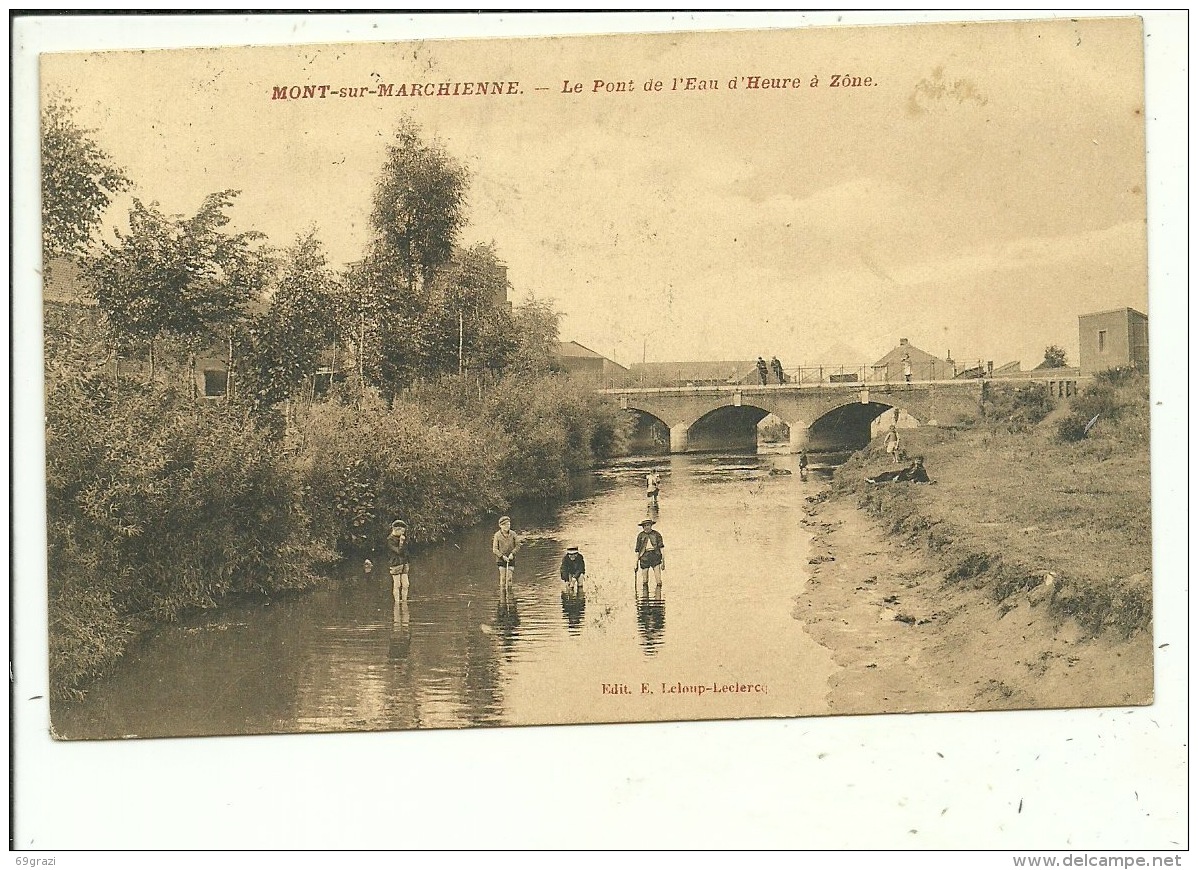 Mont Sur Marchienne Pont De L'Eau D'Heure à Zone - Charleroi