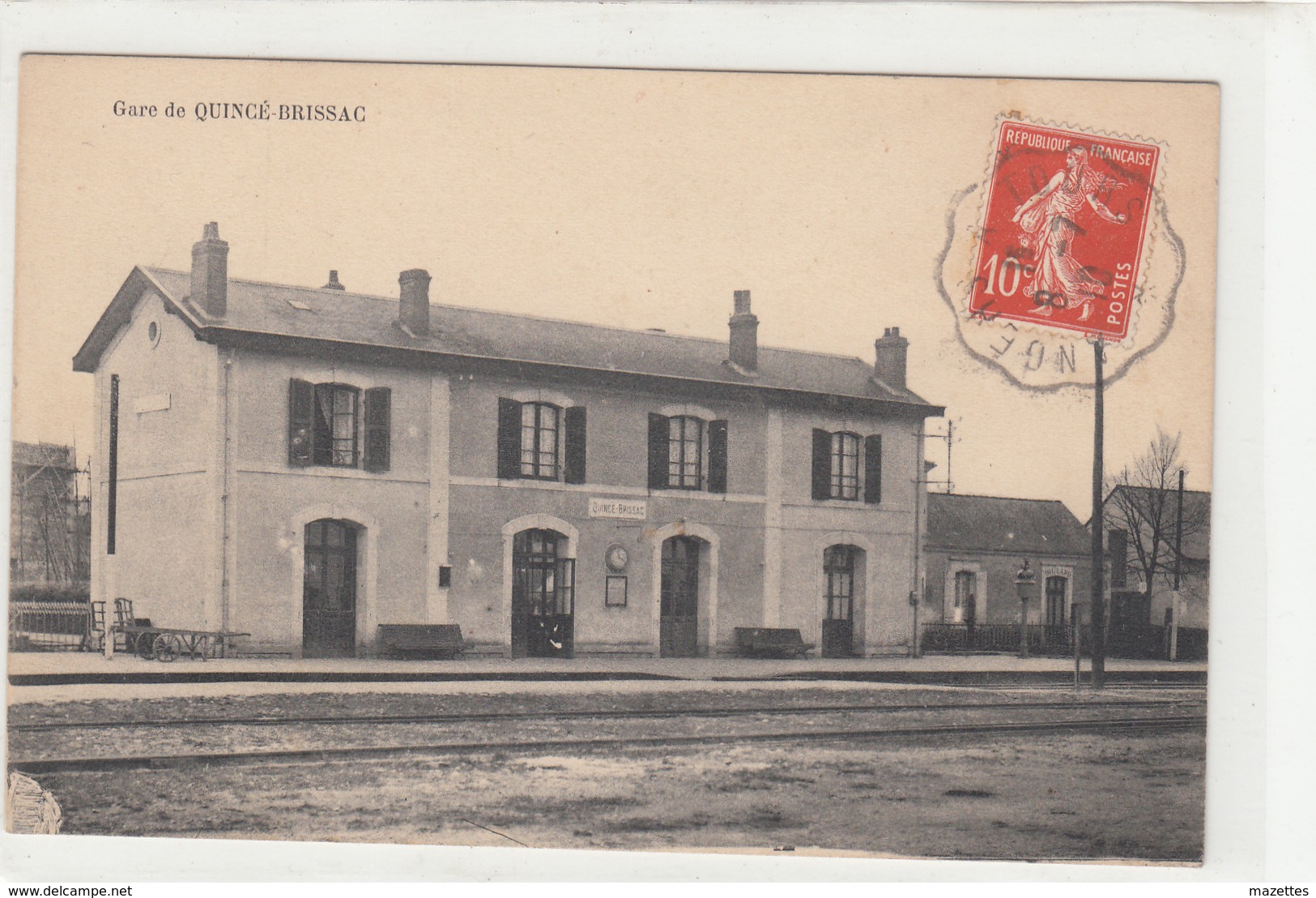 49 QUINCE BRISSAC LA GARE Trés Bon état - Andere & Zonder Classificatie