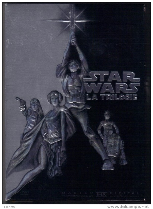 COFFRET " STAR WARS   " LA TRILOGIE   4 DVD - Ciencia Ficción Y Fantasía